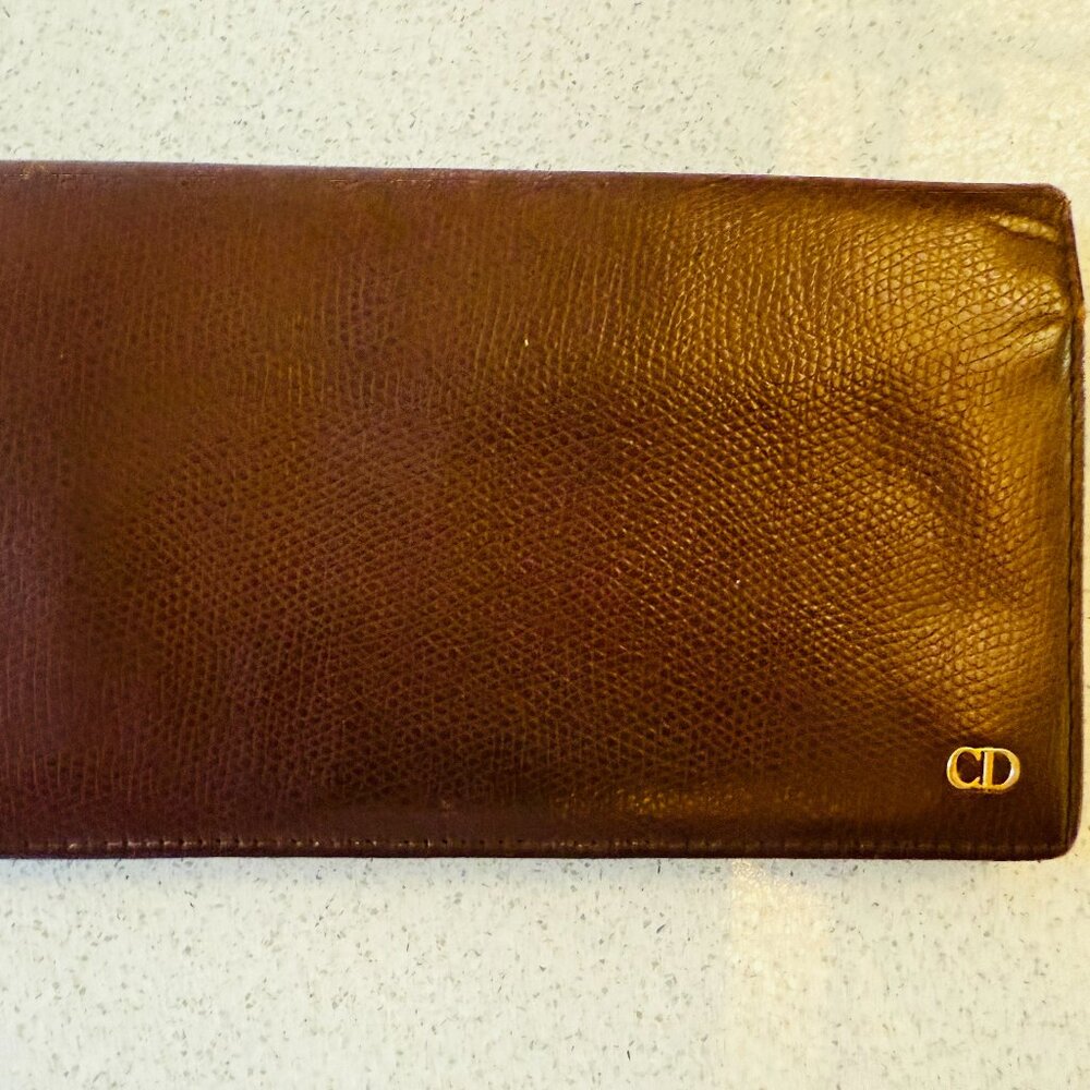 Vintage Slim Christian Dior Paris Wallet